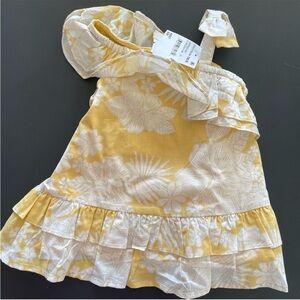 Brand New 3-6 Month Yellow Nordstrom Dress